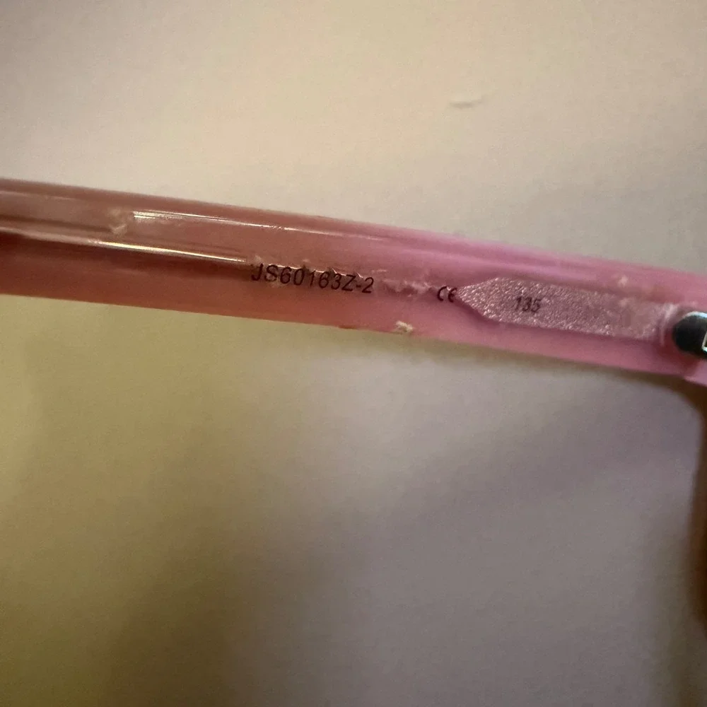 Jill Stuart Eyeglass Frames ONLY JS60163Z-2 Brown Pink Full Rim 51-17-135 Womens
